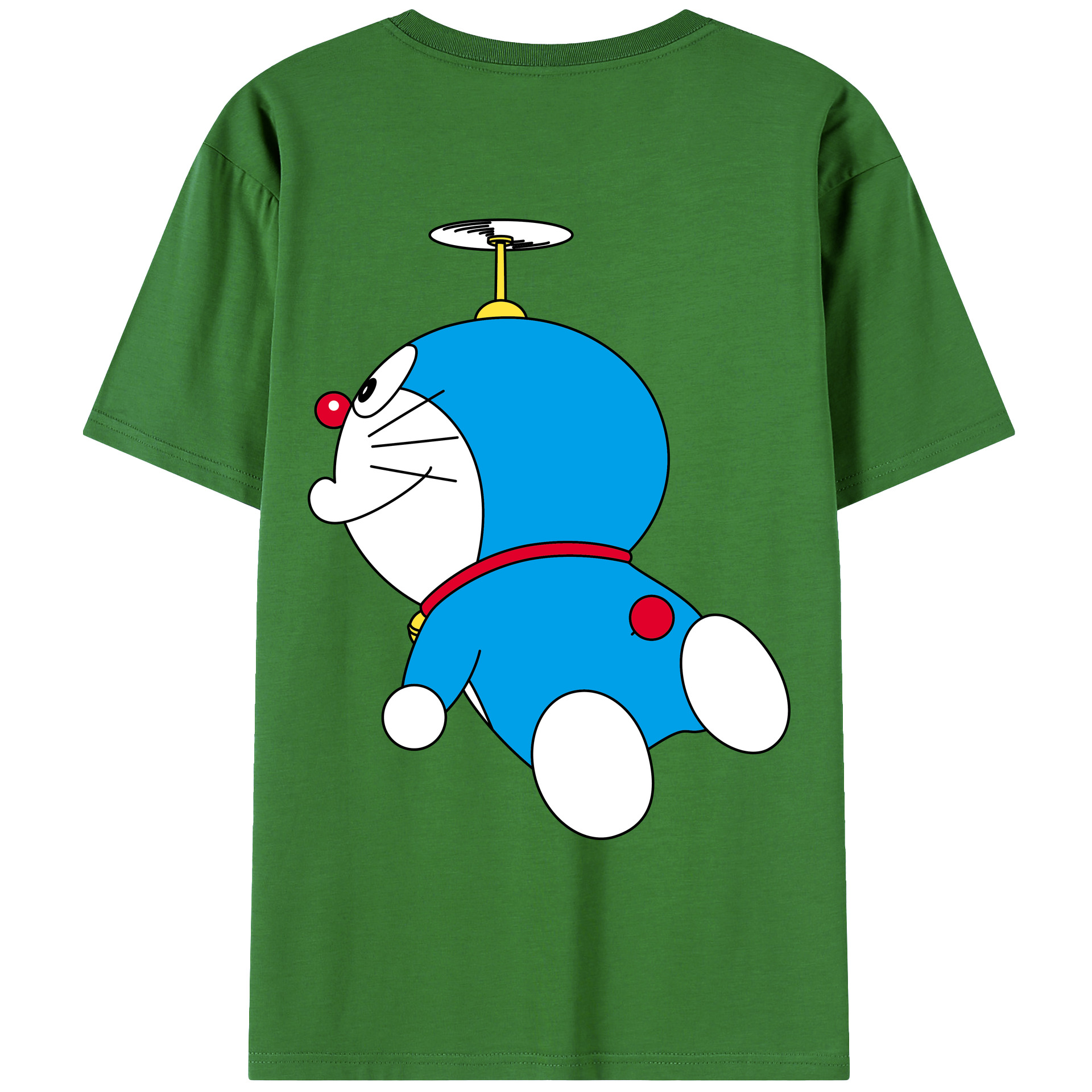 （画像用） ドラえもん Doraemon レディース半袖Tシャツ(バックプリント)